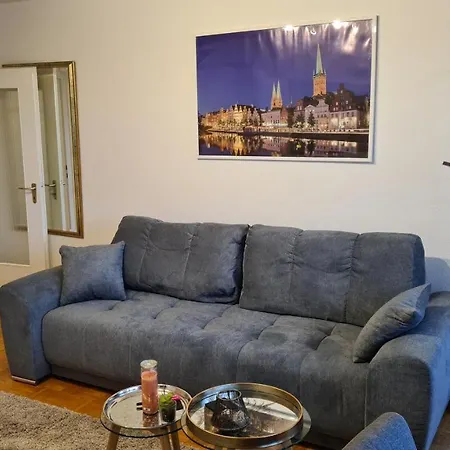 Pematra Ferienwohnung Seeschwalbe Lubecca Esterno foto