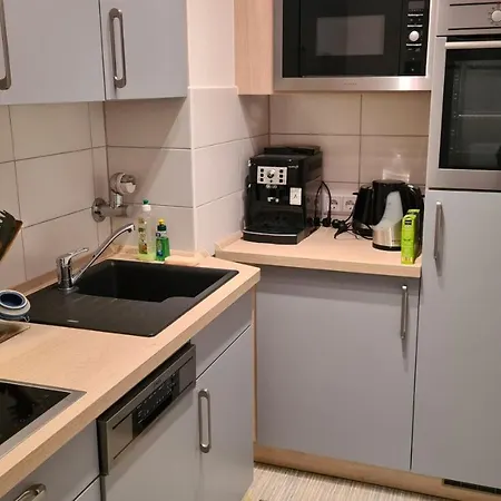 Pematra Ferienwohnung Seeschwalbe Lubecca Esterno foto