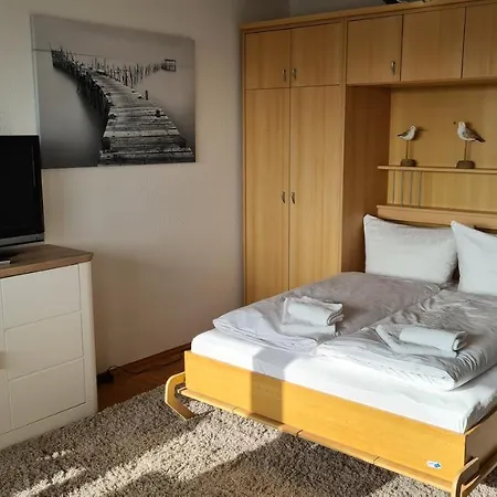 Pematra Ferienwohnung Seeschwalbe Lubecca Esterno foto